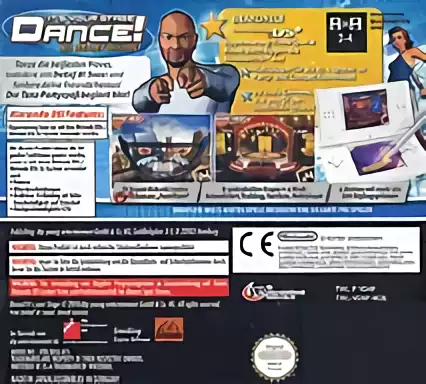 Image n° 2 - boxback : Dance! - It's your Stage (DSi Enhanced)